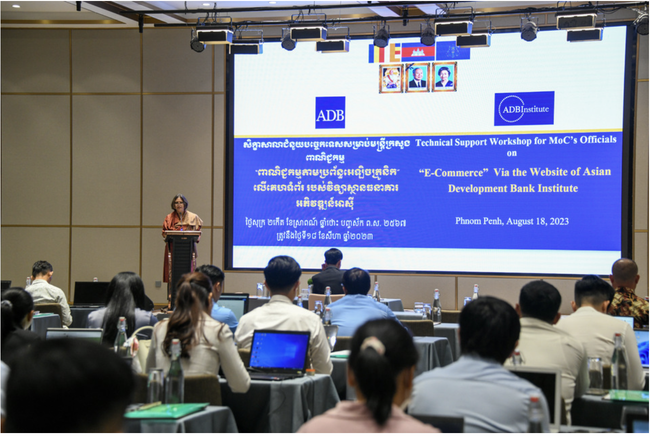 ADB Supports Online Learning on E-Commerce for Cambodia Government Officials