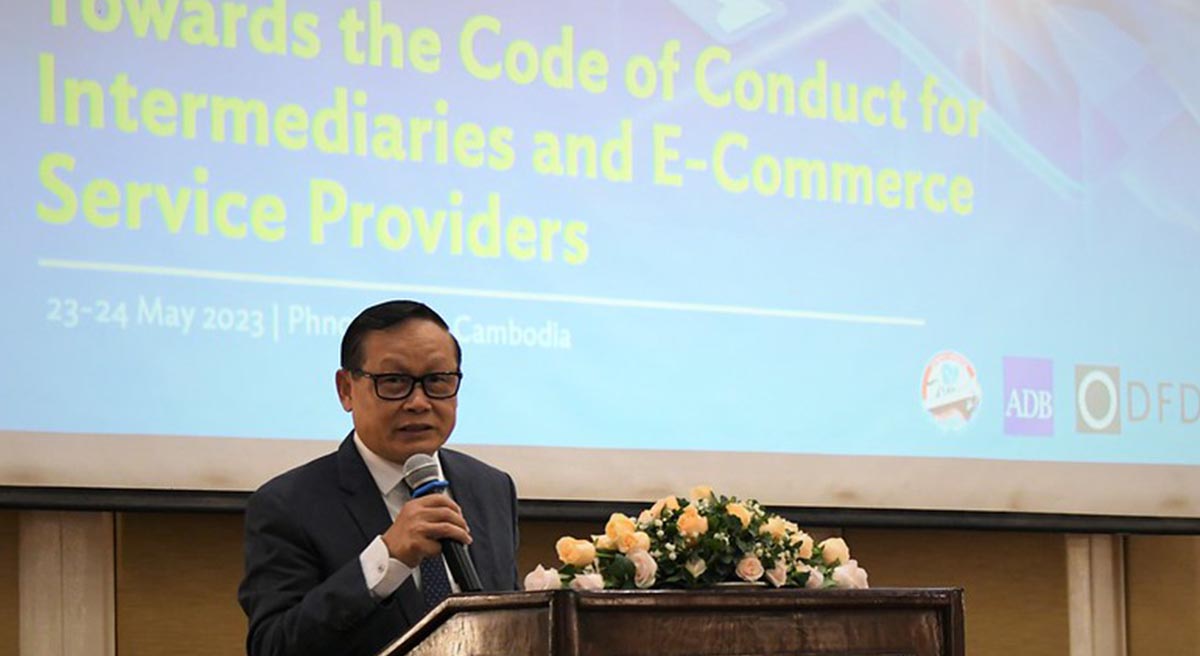 ADB, Cambodia’s Ministry of Commerce, and DFDL Law Conduct Stakeholder Consultation on E-Commerce Code of Conduct