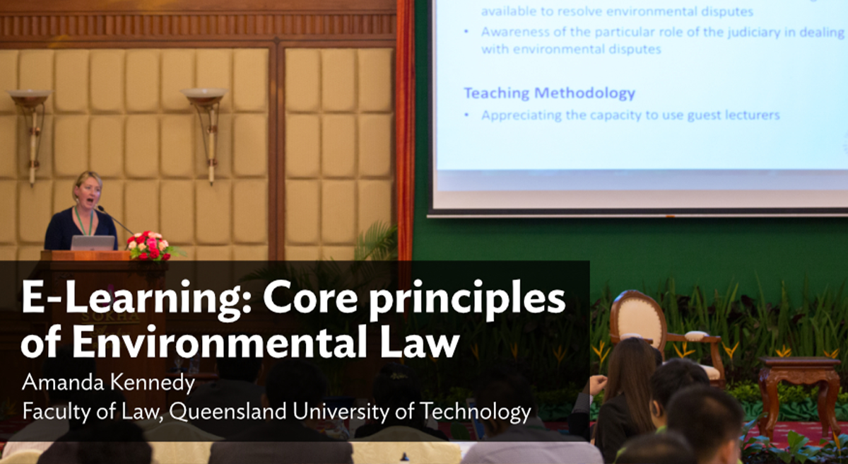 Core Principles of Environmental Law E-Learning Course
