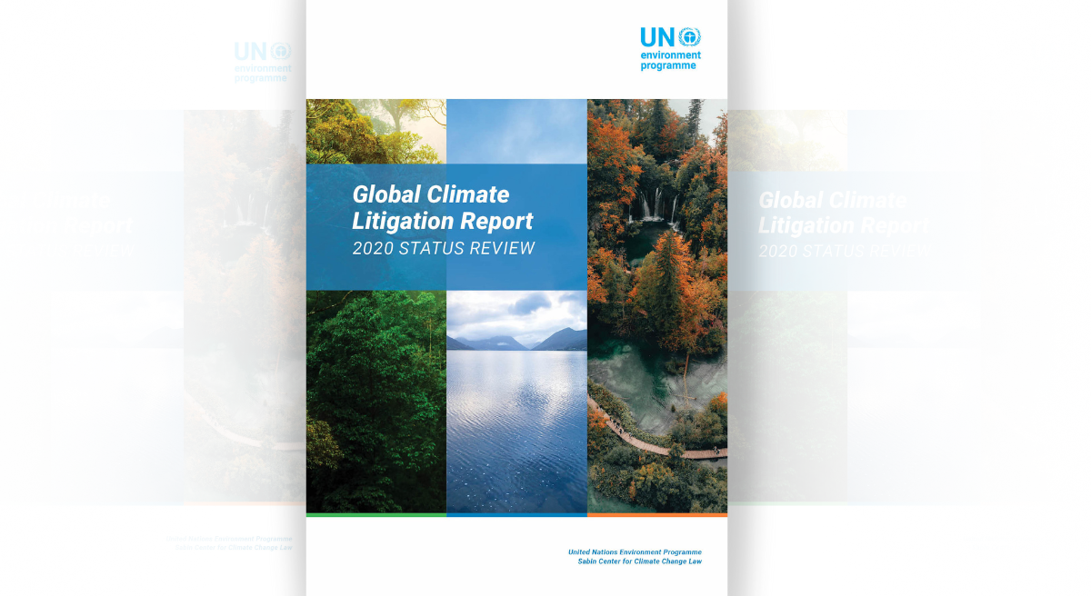 Global Climate Litigation Report: 2020 Status Review Cover