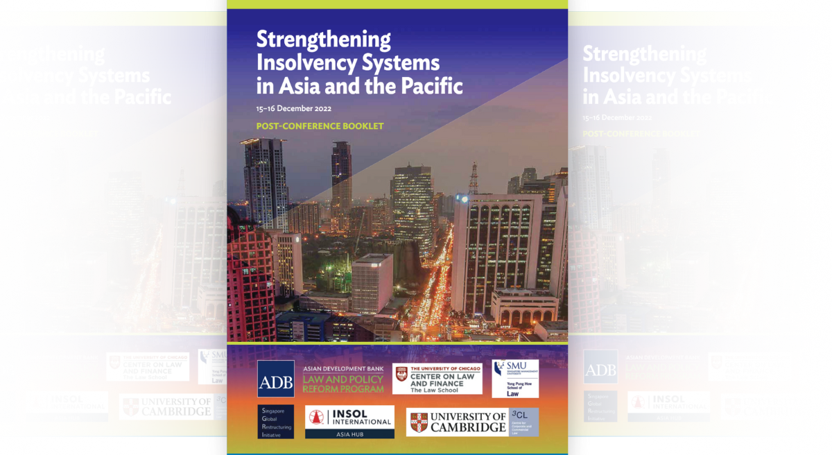 Post Conference Booklet: Strengthening Insolvency Systems in Asia and the Pacific