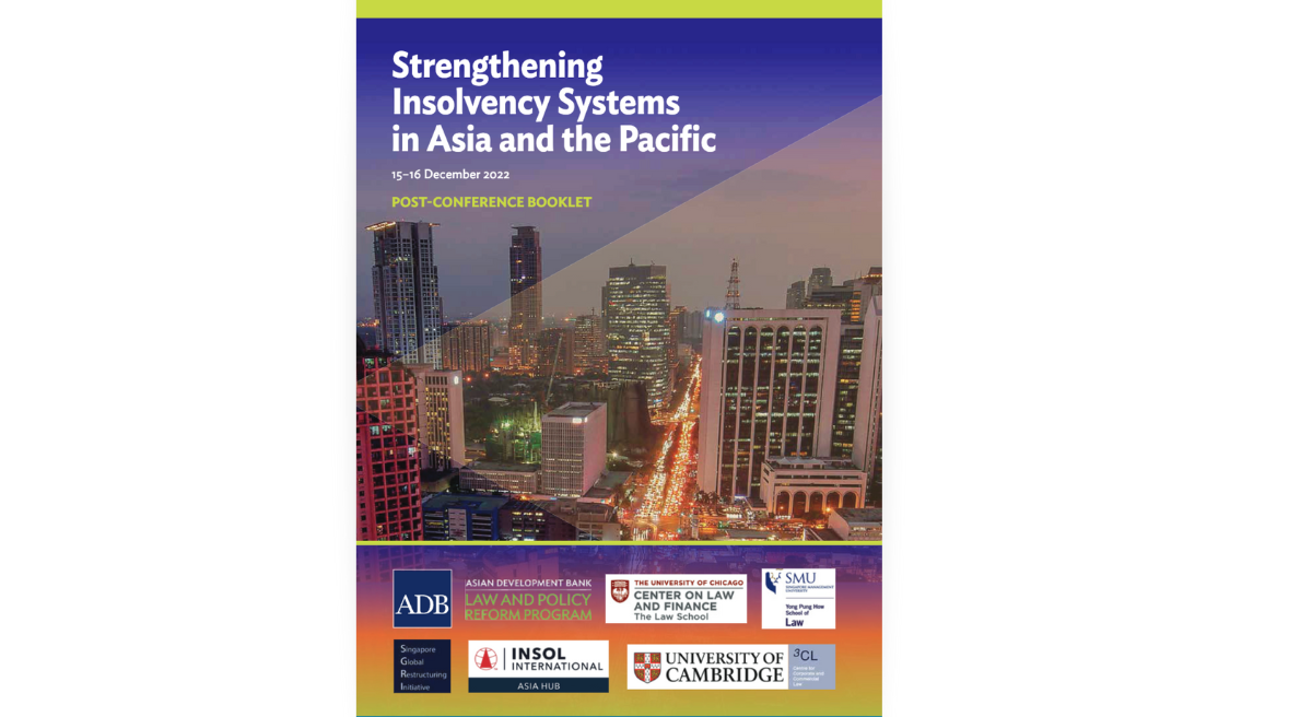 Post Conference Booklet: Strengthening Insolvency Systems in Asia and the Pacific