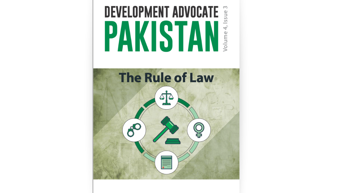 Development Advocate Pakistan: Volume 4, Issue 3