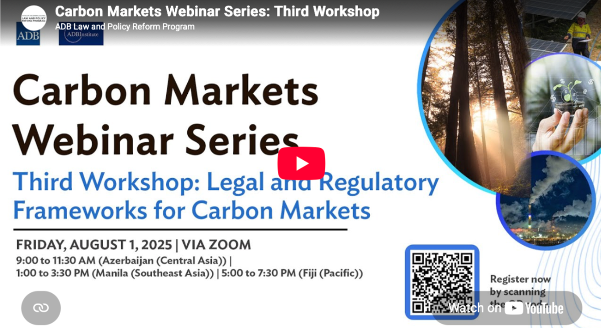 Legal and Regulatory Frameworks with Examples from Select Countries and Dispute Resolution