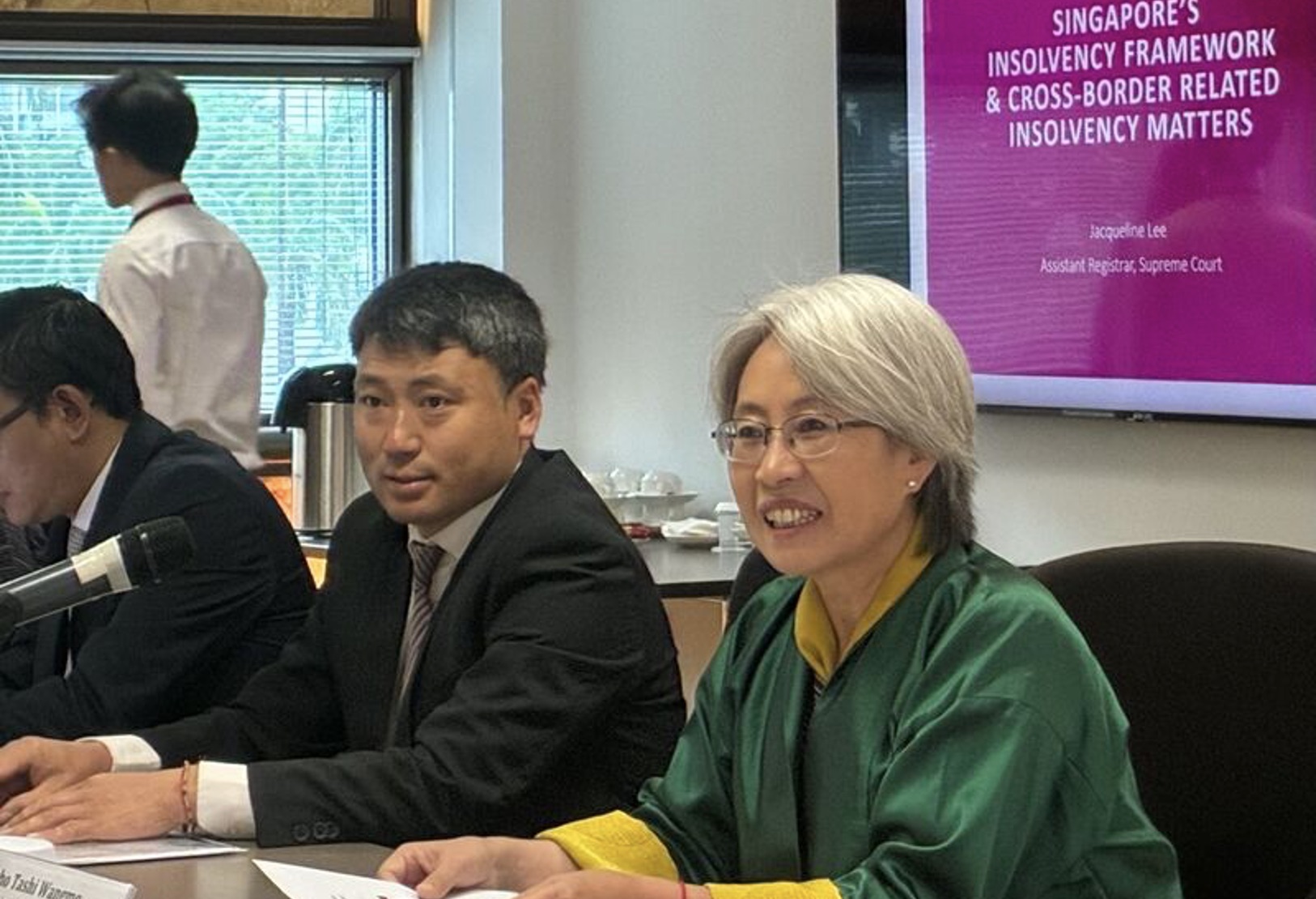 Discussions at the Singapore Supreme Court