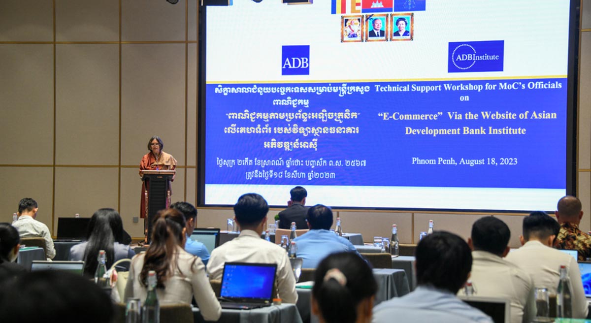 ADB Supports Online Learning on e-Commerce for Cambodia Government Officials