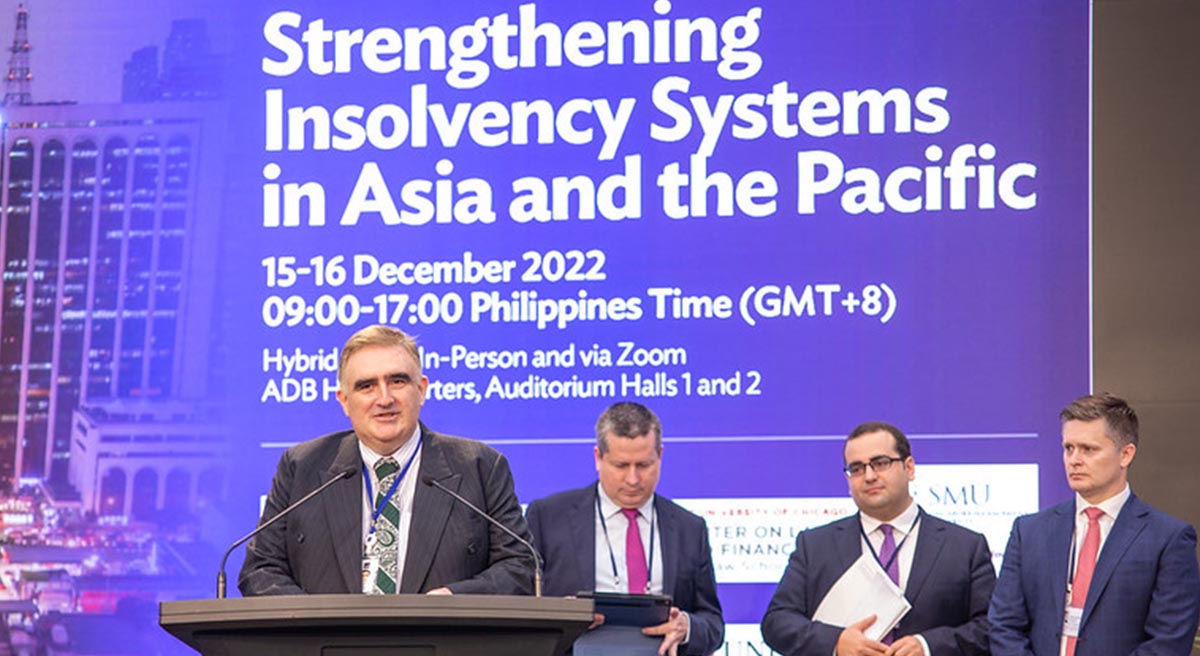 Recap Video of Strengthening Insolvency Systems in Asia and the Pacific