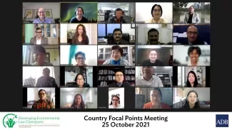 TTT Country Focal Points convene for the 3rd Virtual Roundtable on 25 October 2021 via Zoom.