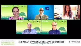 ADB Co-Organized the Second ASEAN Environmental Law Conference