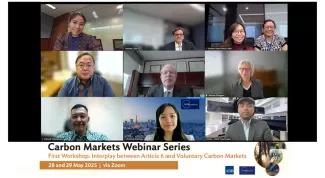 ADB and ADBI launch Carbon Markets Webinar Series to support DMC policymakers on legal and policy infrastructure development