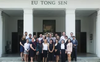 Group photo from the climate change litigation scholarship workshop organized by the Asia-Pacific Centre for Environmental Law, National University of Singapore, co-hosted a  with Yale Law School that was held from 7-8 June 2018.