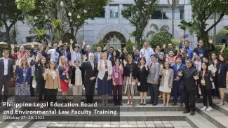 Philippine Legal Education Board 2nd Environmental Law Faculty Training