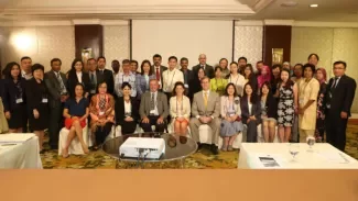 Group Photo: First Regional Roundtable of Asian Environmental Law Champions - Manila, Philippines