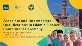 Video: Inaugural Cohort of Internationally Certified Filipino Islamic Finance Professionals Honored at Historic ADB-Philippine Government Ceremony