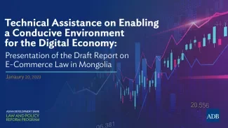 Presentation of the Draft Report on E-commerce Law in Mongolia- Mongolian Translation